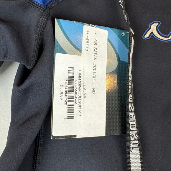 Neosport Xspan 1.5 MM Full Wetsuit - Men's Medium - NWT - Picture 5 of 5